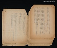 藏品(辛卯詩人節全國詩人大會會議資料、報告、提案)的圖片