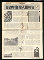 藏品(1989年台灣人權報告)的圖片