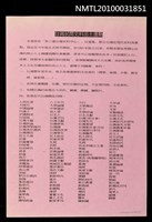 藏品(台灣民間史料出土運動文宣（影本）)的圖片