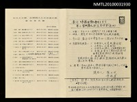 藏品(日本橫浜詩人會會員來台—台日詩人聯誼座談會通知（影本）)的圖片