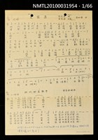 藏品(巫永福收集的歌譜（影本）)的圖片