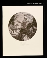 藏品(藏書票—唐吉訶德（滑落馬背）)的圖片