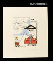 藏品(藏書票—唐吉訶德（LA MANCHA地圖）)的圖片