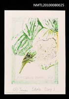 藏品(藏書票—Bonin Islands Honey-Eater（小笠原島的覓蜜鳥）)的圖片