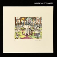 藏品(藏書票—Carnival（嘉年華會）)的圖片