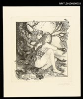 藏品(藏書票—Nymph of Wood)的圖片