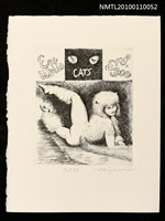藏品(藏書票—ミュージかル“CATS”（Musical 
