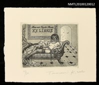 藏品(藏書票—鳥（鳥人）)的圖片