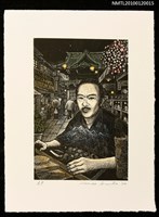 藏品(藏書票—作家の自画像)的圖片