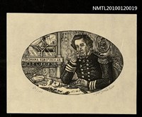 藏品(藏書票—マシュー・C・ペリー提督（1794-1858）)的圖片