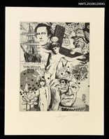 藏品(藏書票—作家の自画像)的圖片