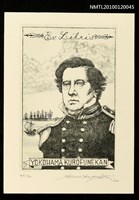 藏品(藏書票—マシュー・C・ペリー提督（1794-1858）（Olive）)的圖片