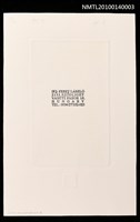 藏品(藏書票—ガリヴァー旅行記から)的圖片