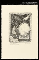 藏品(藏書票—大人国（己の小ささを知る）)的圖片