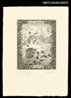 藏品(藏書票—小人国（軍船を捕縛する）)的圖片