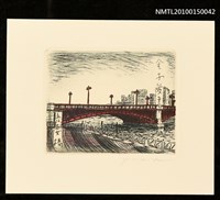 藏品(藏書票—吾妻橋)的圖片