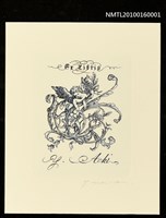 藏品(藏書票—小天使)的圖片