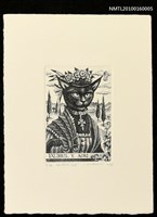 藏品(藏書票—The Black Lady（黑夫人）)的圖片