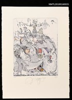 藏品(藏書票—鳥的異想世界)的圖片