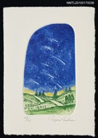 藏品(藏書票—彗星劃過天際)的圖片