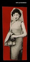 藏品(趙淑俠身穿旗袍獨照)的圖片