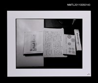 藏品(廖清秀的手稿及作品特寫)的圖片