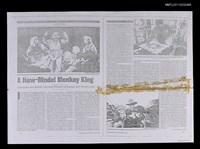 藏品(A NEW-MODEL MONKEY KING—TAIWANESE ARE BOLDLY BLENDING WESTERN TECHNIQUE AND CHINESE SPIRIT（拆頁影本）)的圖片