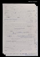 藏品(Cao Yu-Wan Jiabao 曹禺-萬家寶小傳（打字手寫修訂稿）)的圖片