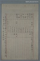 藏品(土地紀錄表)的圖片