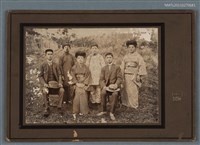 藏品(詹作舟與校長至日本旅遊，在日本旅社與女服務生合影)的圖片