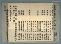 藏品(詹阿川（詹作舟）台灣總督府醫學校畢業證書第二六七號)的圖片