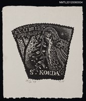 藏品(藏書票—The bird（鳥）)的圖片