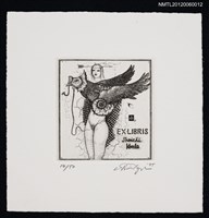 藏品(藏書票─Sprout of Eros（萌芽的愛慾）)的圖片