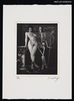 藏品(藏書票—Eternal friend（永恆的朋友）)的圖片