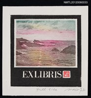 藏品(藏書票─Full tide（滿潮）)的圖片