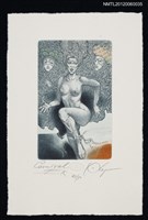 藏品(藏書票─Carnival（嘉年華會）)的圖片