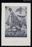 藏品(藏書票─The story of Venus and Tannhauser（維納斯和唐懷瑟的故事）)的圖片