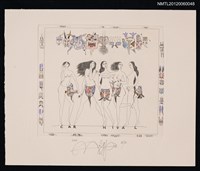 藏品(藏書票─Carnival（嘉年華會）)的圖片