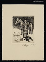 藏品(藏書票—偶人玩具)的圖片