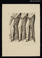 藏品(藏書票—三個女歌手)的圖片