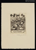 藏品(藏書票—不思議の国のアリス（愛麗絲夢遊仙境）)的圖片