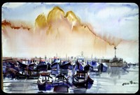 藏品(李雙澤幻燈片-李雙澤畫作5)的圖片