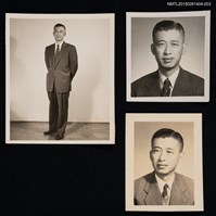 藏品(琦君家族照（琦君弟弟戈劍農贈獨照）1-3)的圖片
