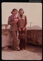 藏品(琦君家族照(琦君與表妹於頂樓合照)2-1)的圖片