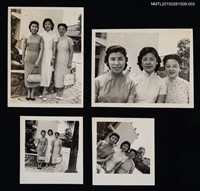 藏品(琦君夫婦與林海音夫婦等文友合照（琦君與艾雯、王文漪合照）3)的圖片