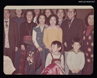 藏品(琦君夫婦與盧克彰、心岱、隱地、亮軒等人合照)的圖片