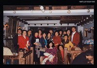 藏品(琦君夫婦與簡宛、喻麗清、周愚、張鳯等人合照)的圖片