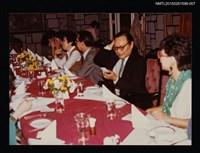 藏品(琦君與文友餐聚合照（與應平書、黃文範、何凡、簡宛、等人合照）7)的圖片