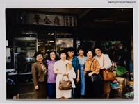藏品(1989 琦君與文友餐聚合照3)的圖片