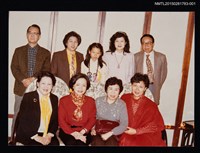 藏品(琦君與蔡文甫全家合照1（林海音、何凡、郁麗珍、應平書、黃文範、鄧佩瑜合照）)的圖片